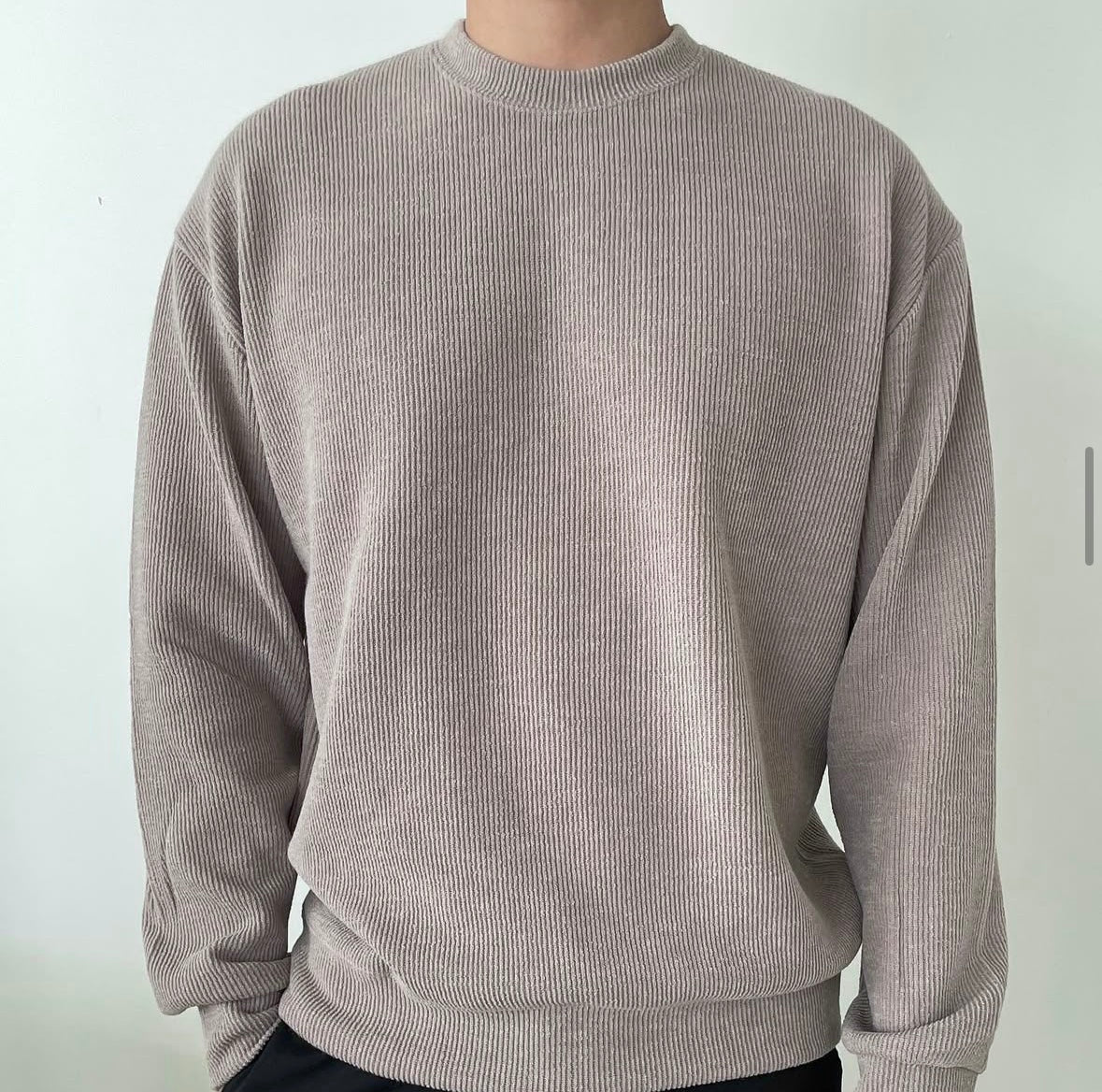 B5 Skin-friendly knitted sweatshirt (five colors)