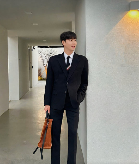 C6 歐巴西裝套裝 (3色 Three colors)