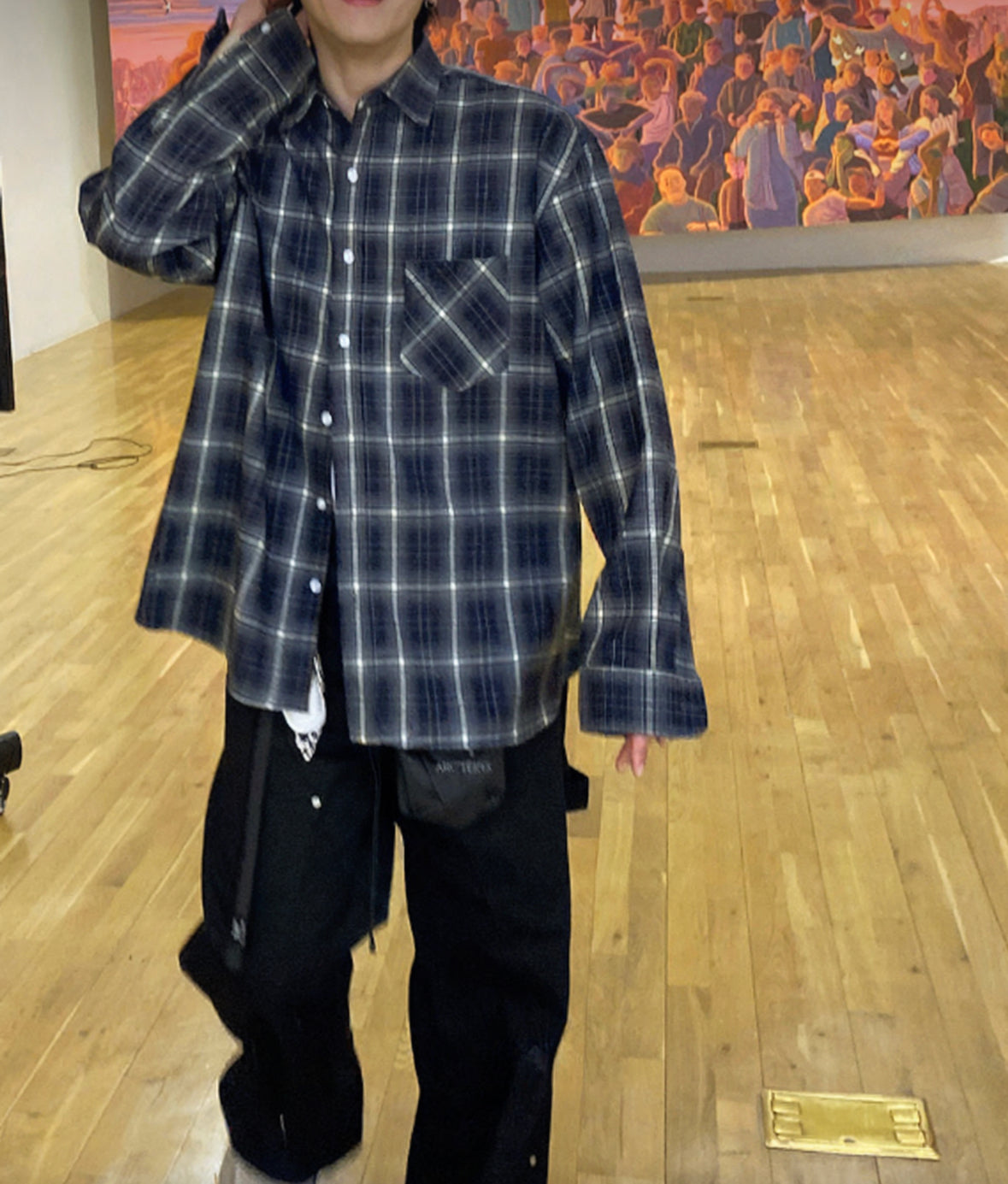 B18 Loose Check Shirt (3 colors)