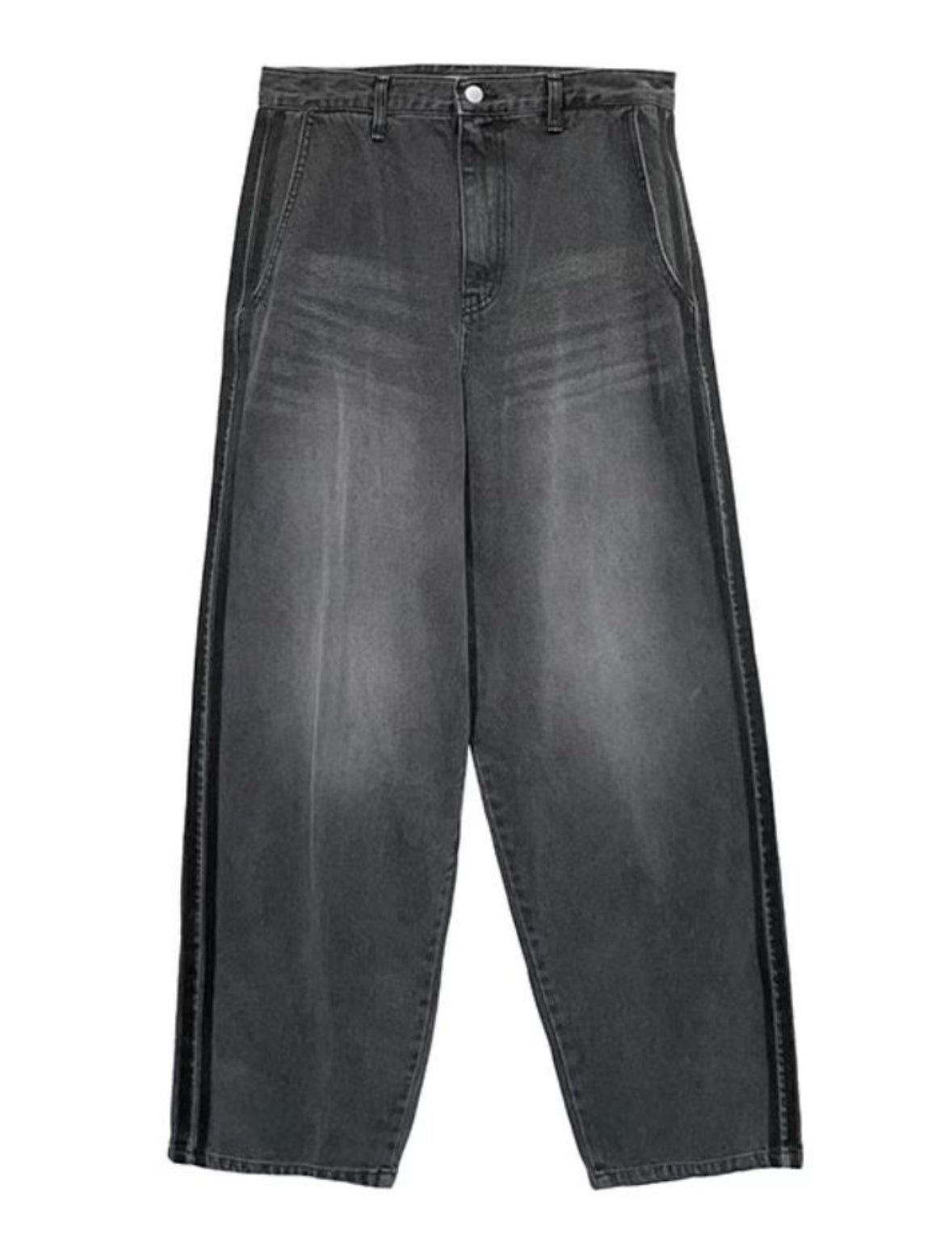 J16 三線條丹寧褲 (深灰 dark gray 深藍 dark blue)