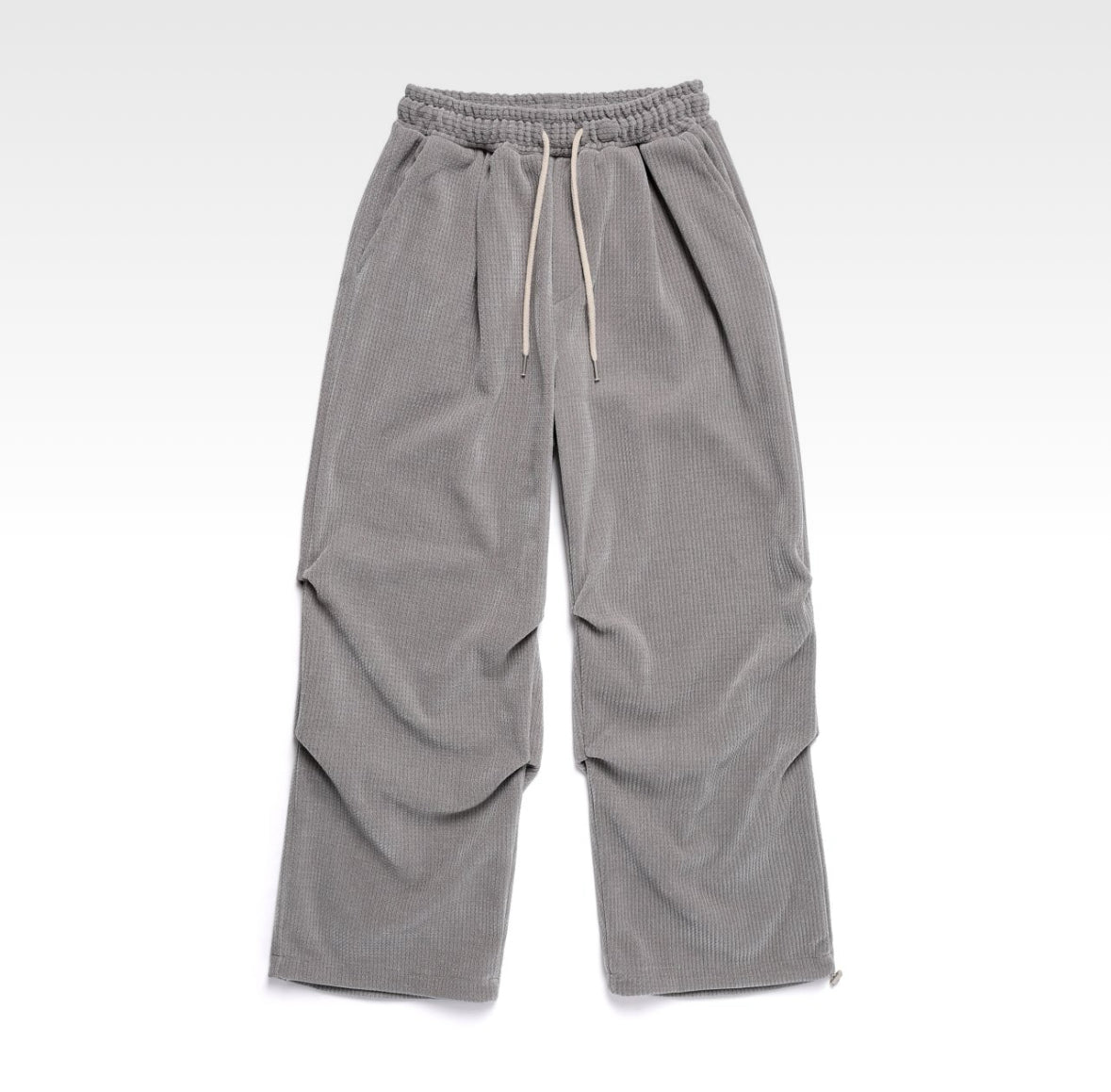J18 ribbed waffle trousers (four colors)