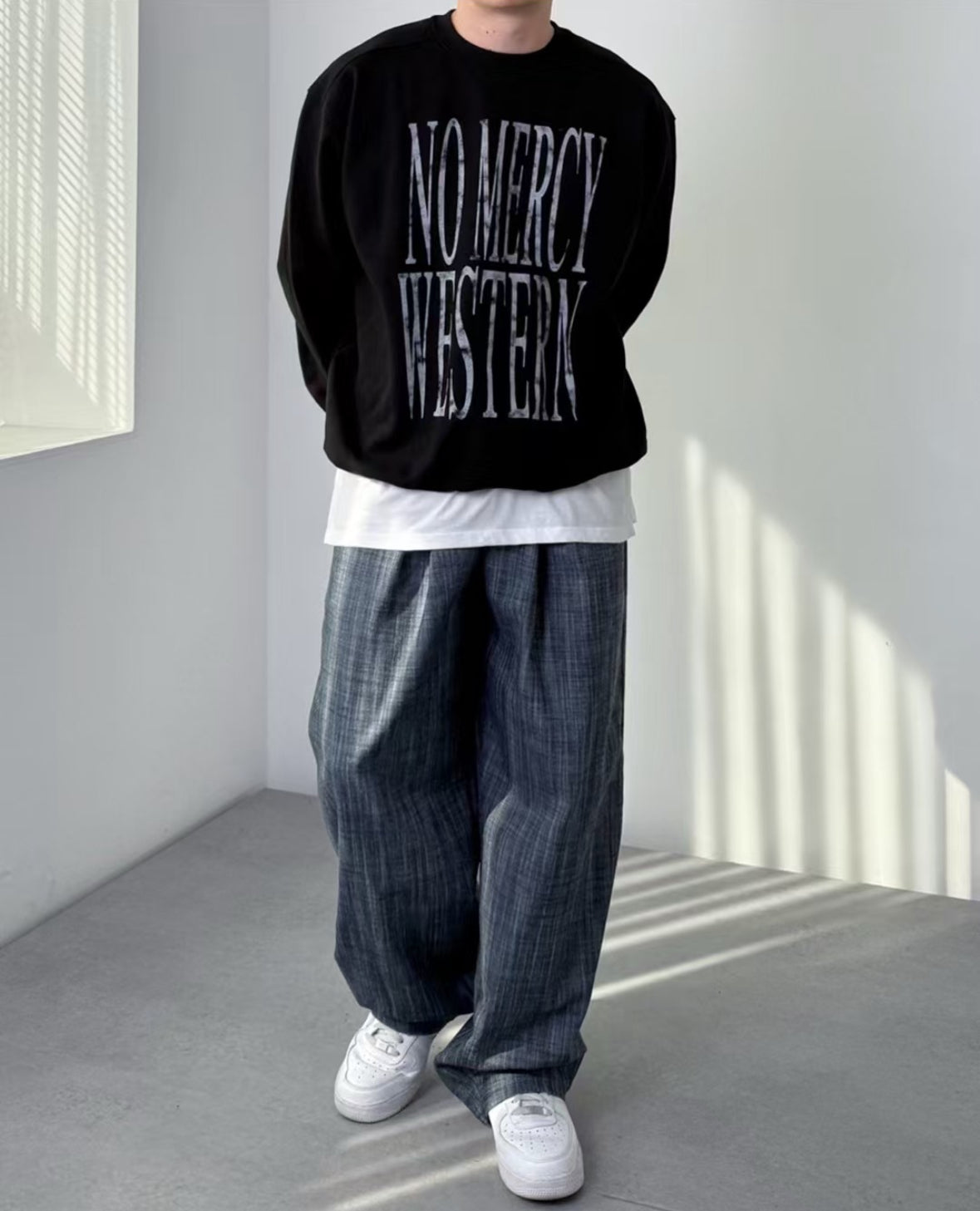 J19 Textured Brushed Denim Pants (3 colors)