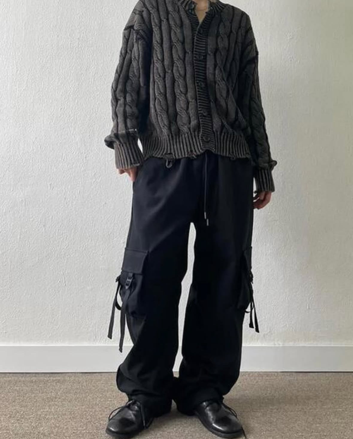 J20 3D Double Pocket Overalls (Black/Gray)