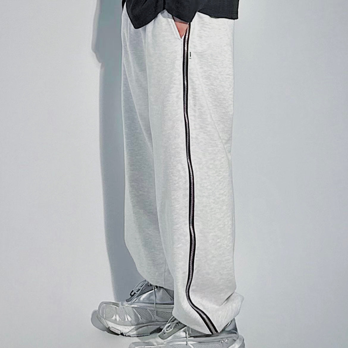 J21 side zipper sports casual pants (four colors)
