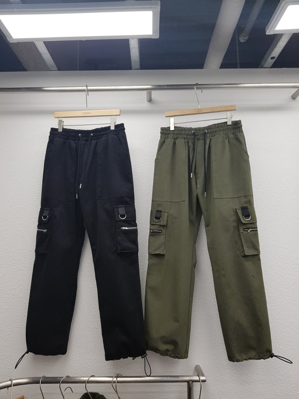 J22 Fashion Overalls (Green and Black)