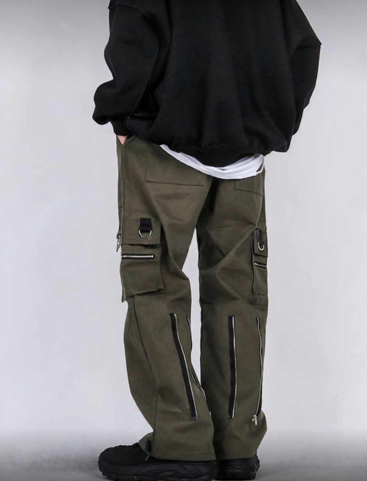 J22 Fashion Overalls (Green and Black)