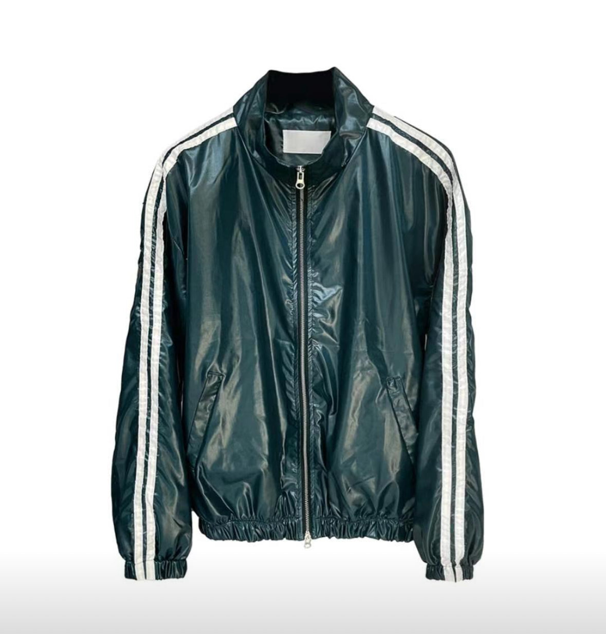 A41 shiny texture sports windbreaker (3 colors)