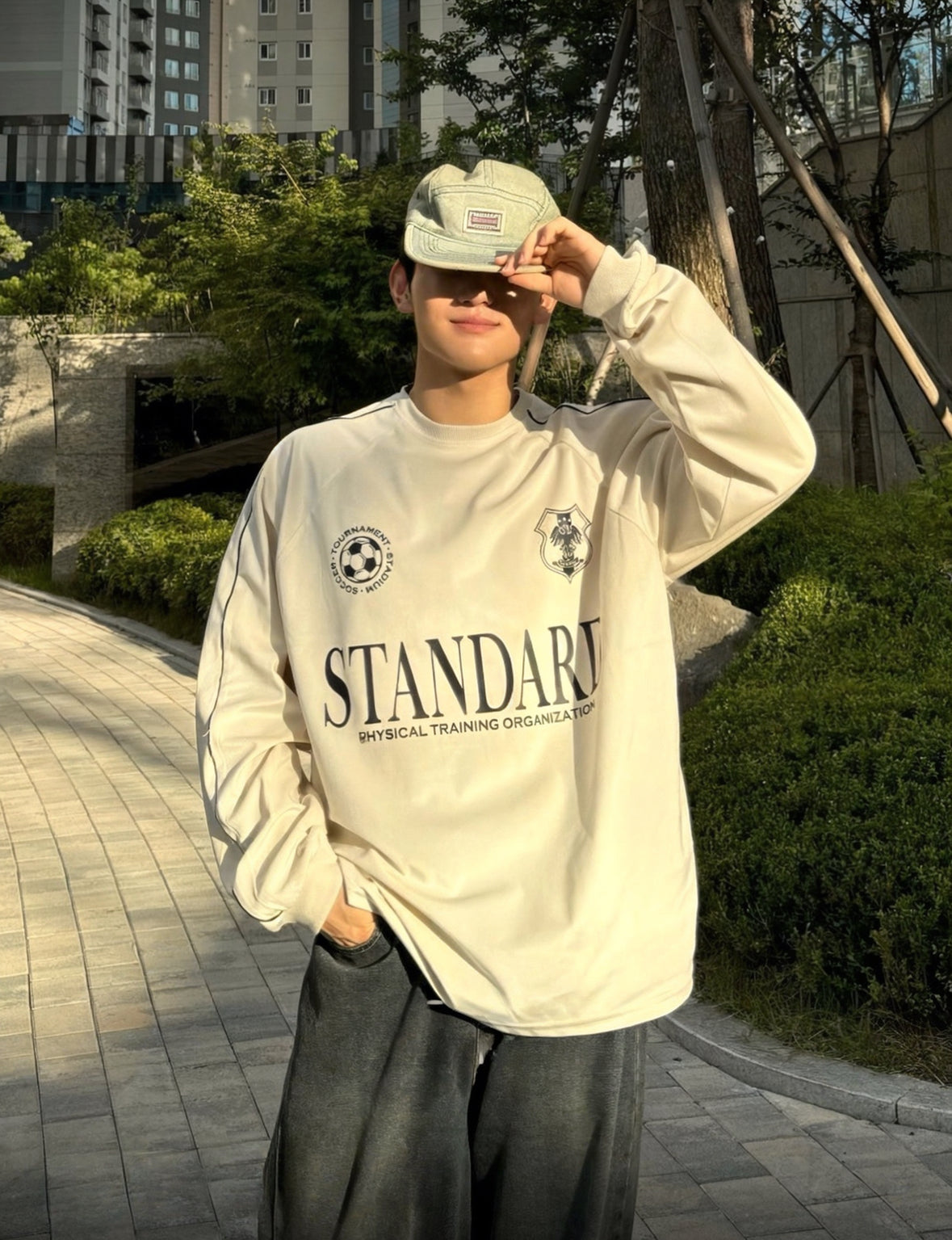 B24 STANDARD絲絨圓領tee (3色 three colors)