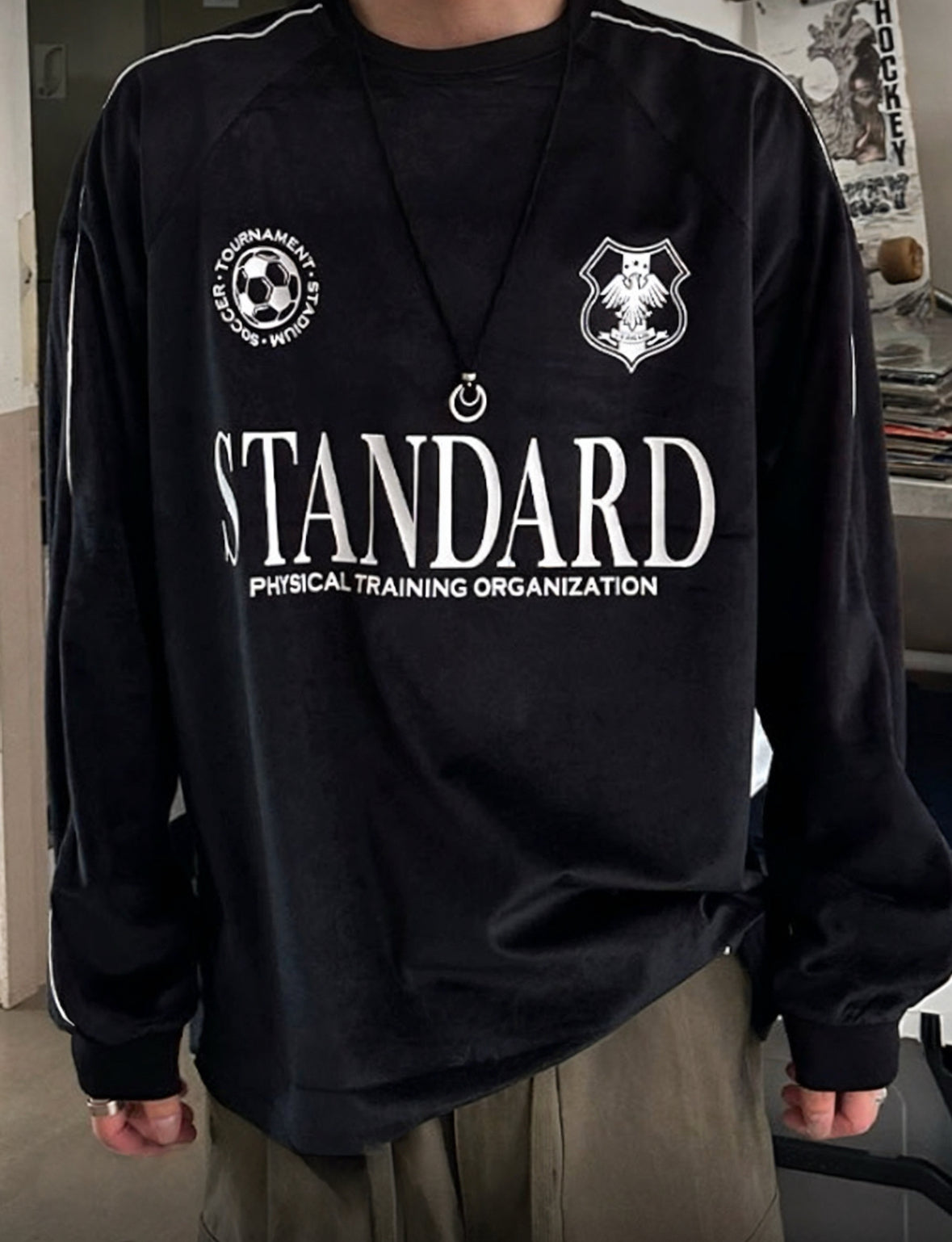 B24 STANDARD絲絨圓領tee (3色 three colors)