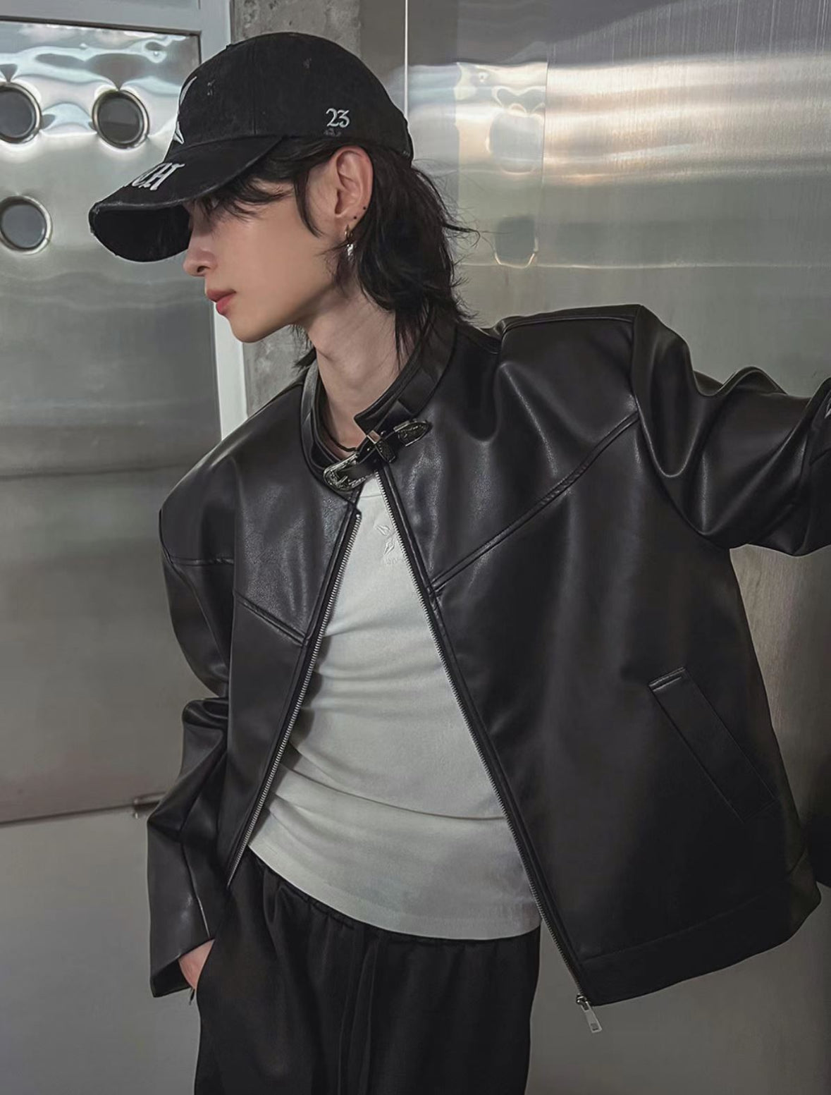 A39 Western Style Leather Jacket