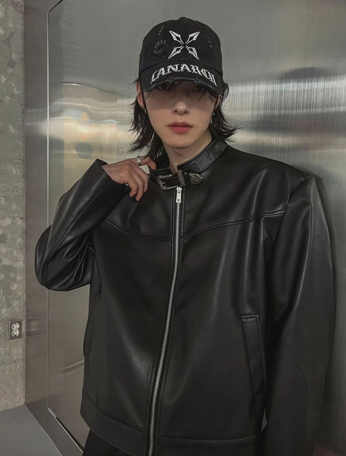A39 Western Style Leather Jacket