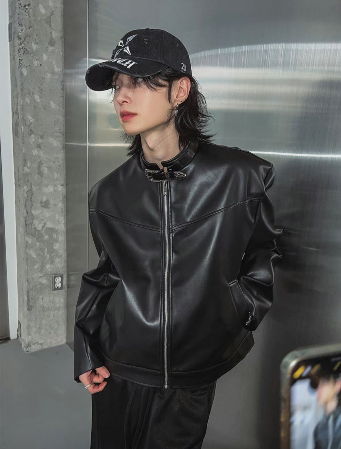 A39 Western Style Leather Jacket