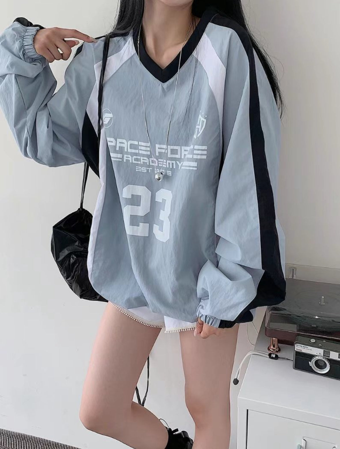 B29 拼色force尼龍T恤 (4色 four colors)