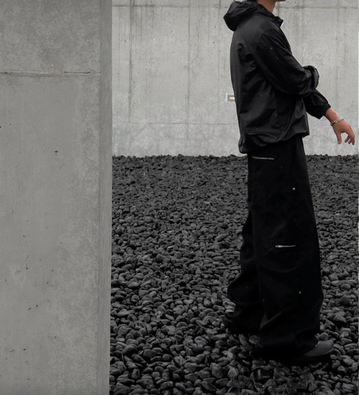 J28 Rivet Workwear Wide Pants (3 colors)