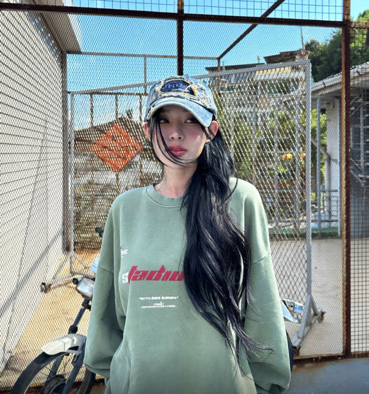 H1 流蘇刺繡丹寧帽 (黑black 藍blue)