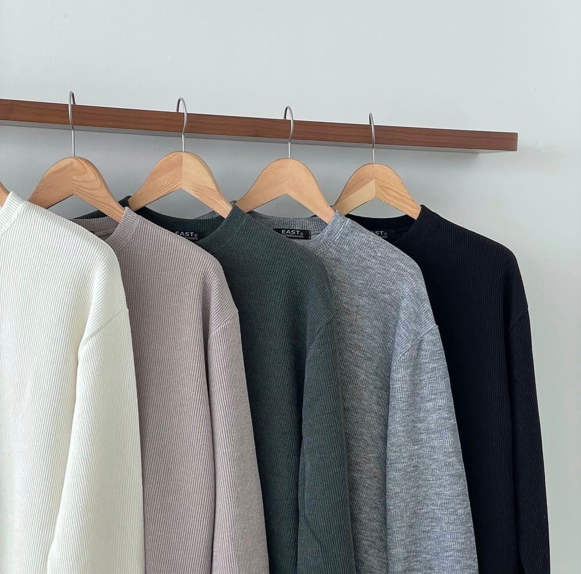 B5 Skin-friendly knitted sweatshirt (five colors)