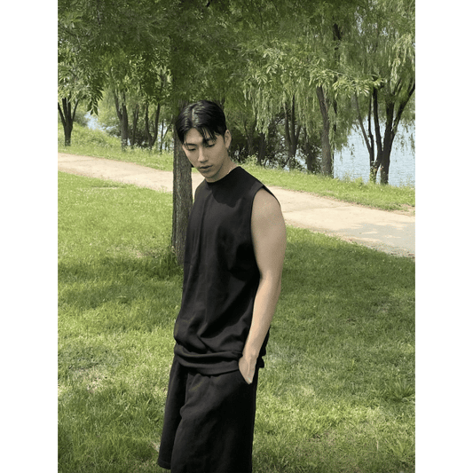 B108 無界裸感純色背心 (3色)