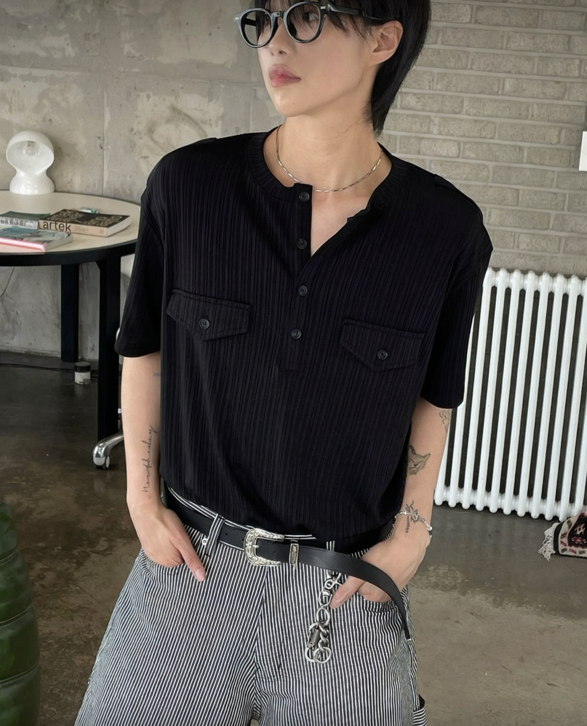 B77 Retro Pocket Shirt (3 colors)