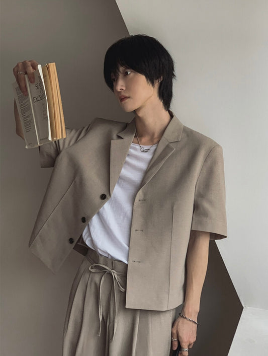 A78 餘光短版西裝外套