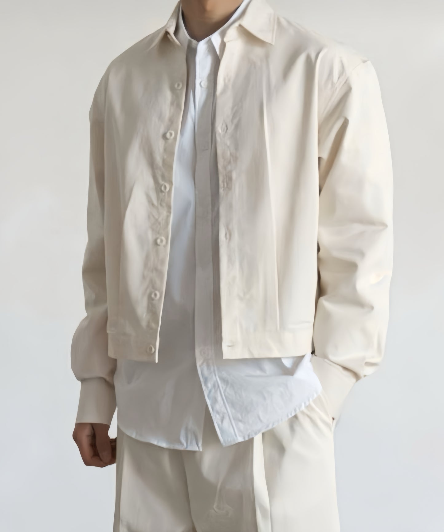 B43 Short shirt jacket (four colors)