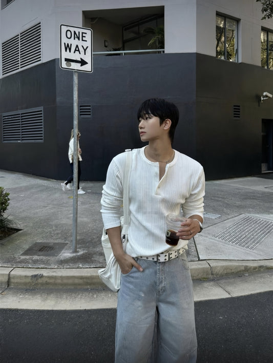 B127 Clean Ribbed Top (4 Colors)