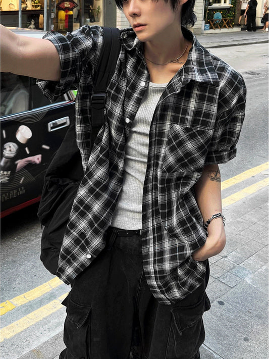A80 男友經典格紋襯衫 (4色)
