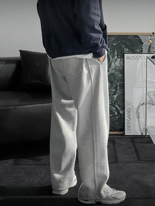 J93 日常寬版棉褲 (4色)