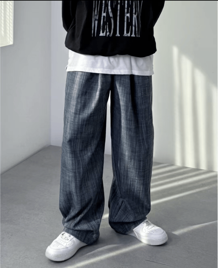 J19 Textured Brushed Denim Pants (3 colors)