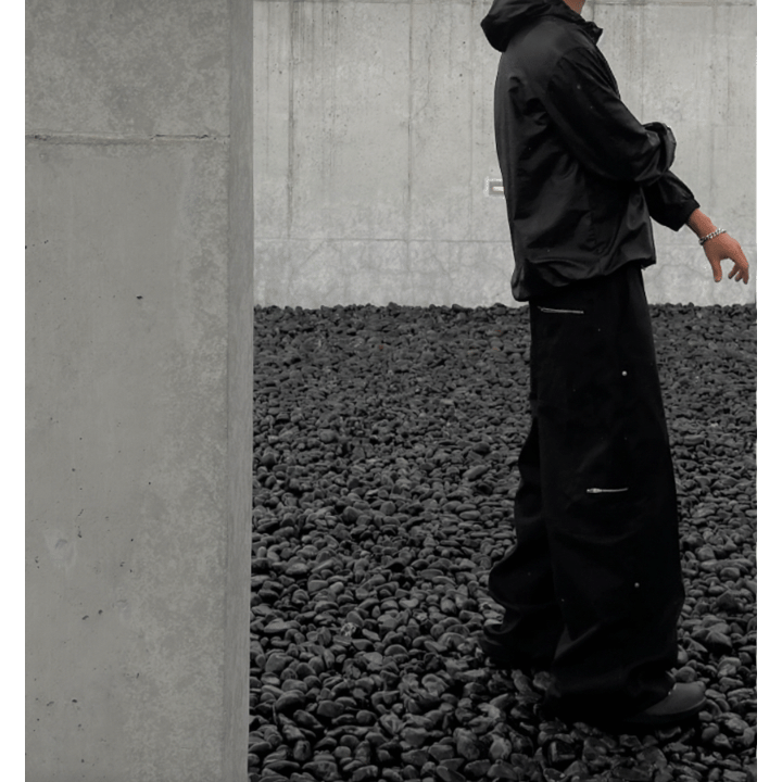 J28 Rivet Workwear Wide Pants (3 colors)