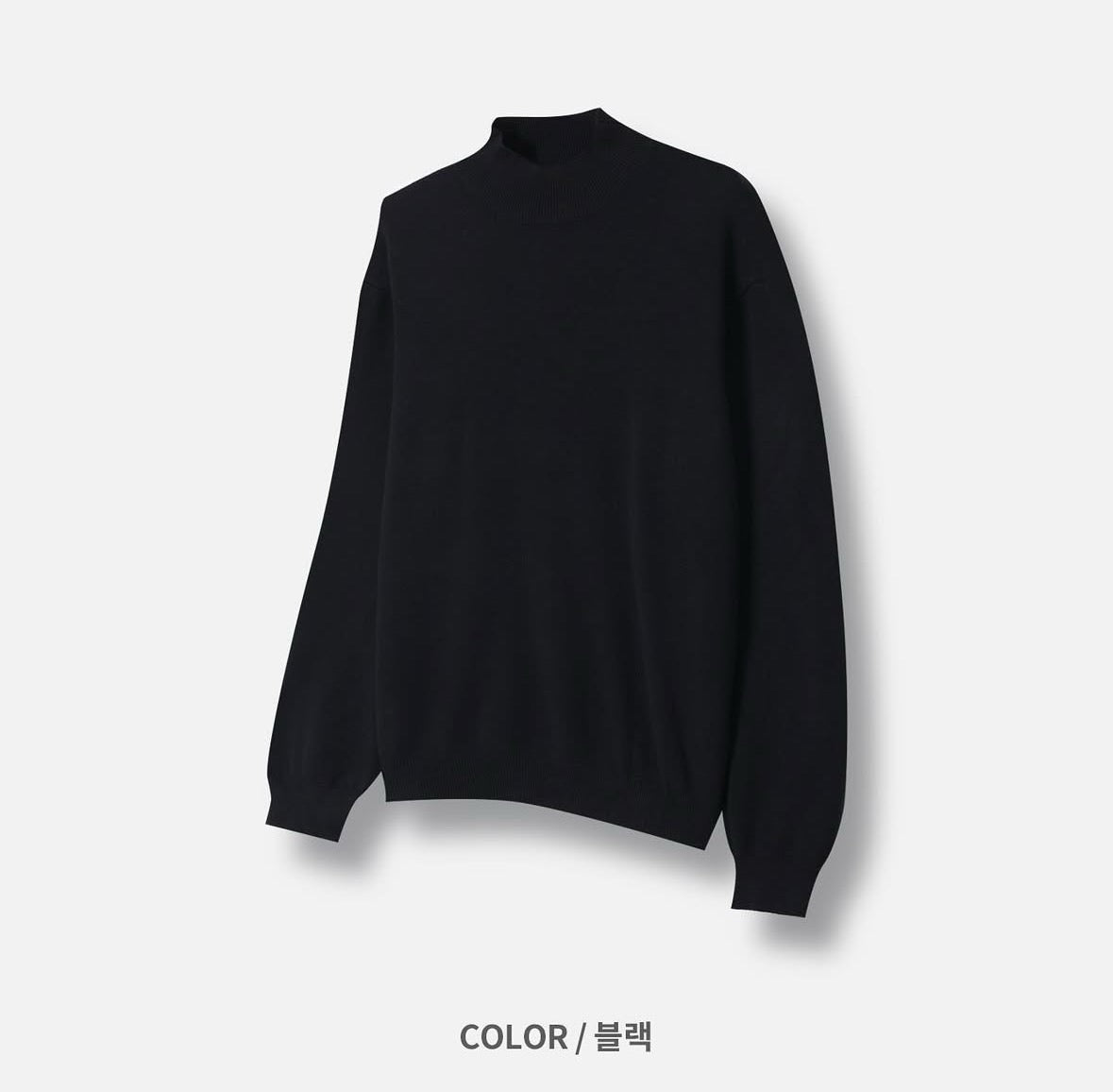 B6 半高領針織衫 (5色 five colors)