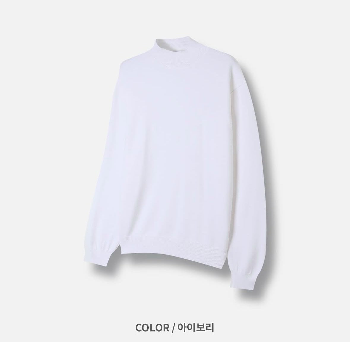 B6 半高領針織衫 (5色 five colors)