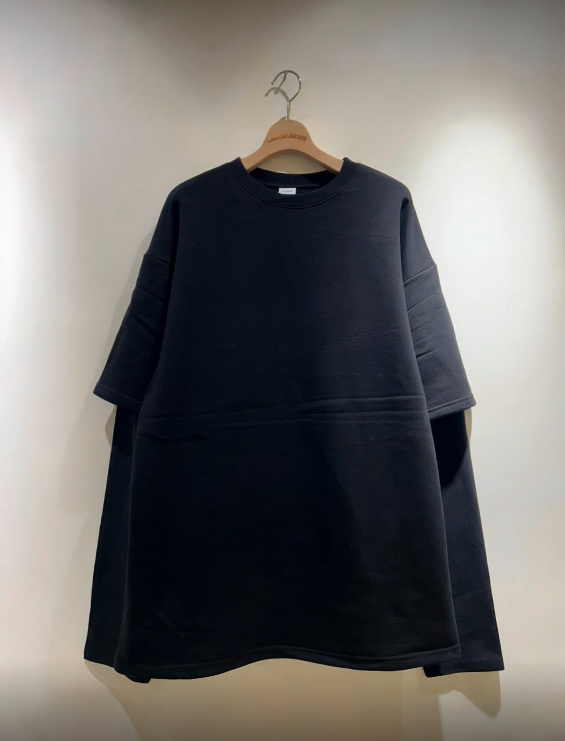 B4 Fake two-piece stitching long-sleeved T-shirt (3 colors)