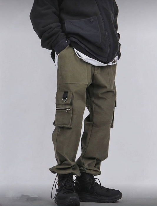 J22 潮流工裝褲 (軍綠green 黑black)
