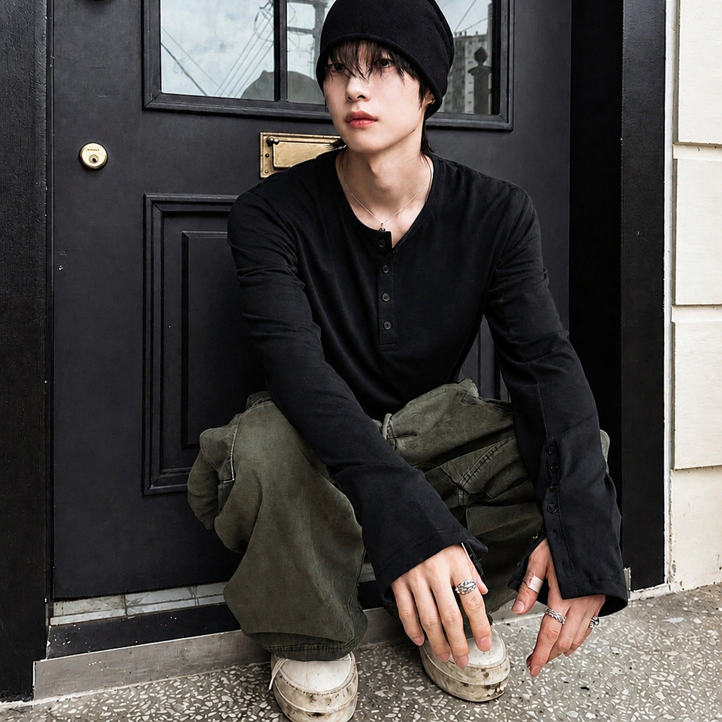 B157 黑色 Black