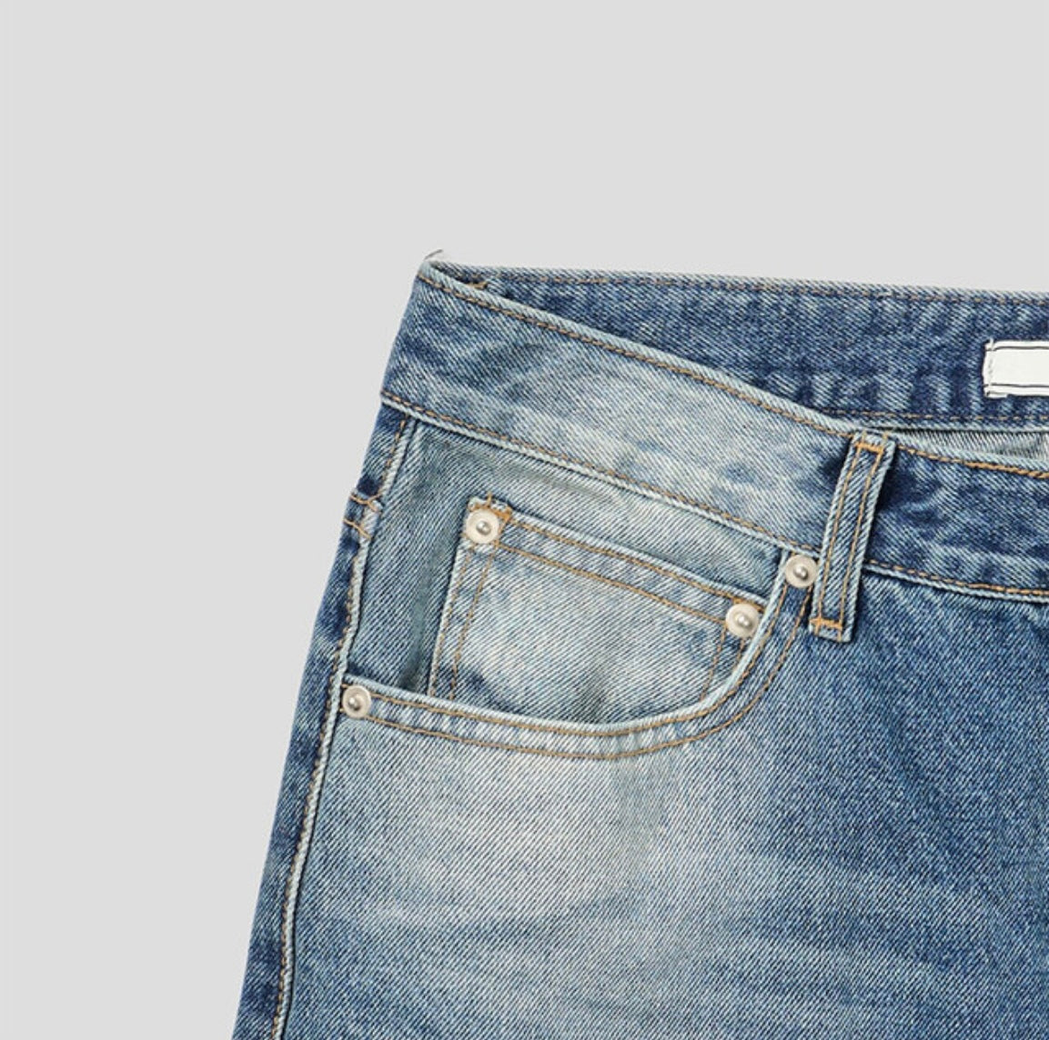 J69 Light Chasing Rift Flared Jeans