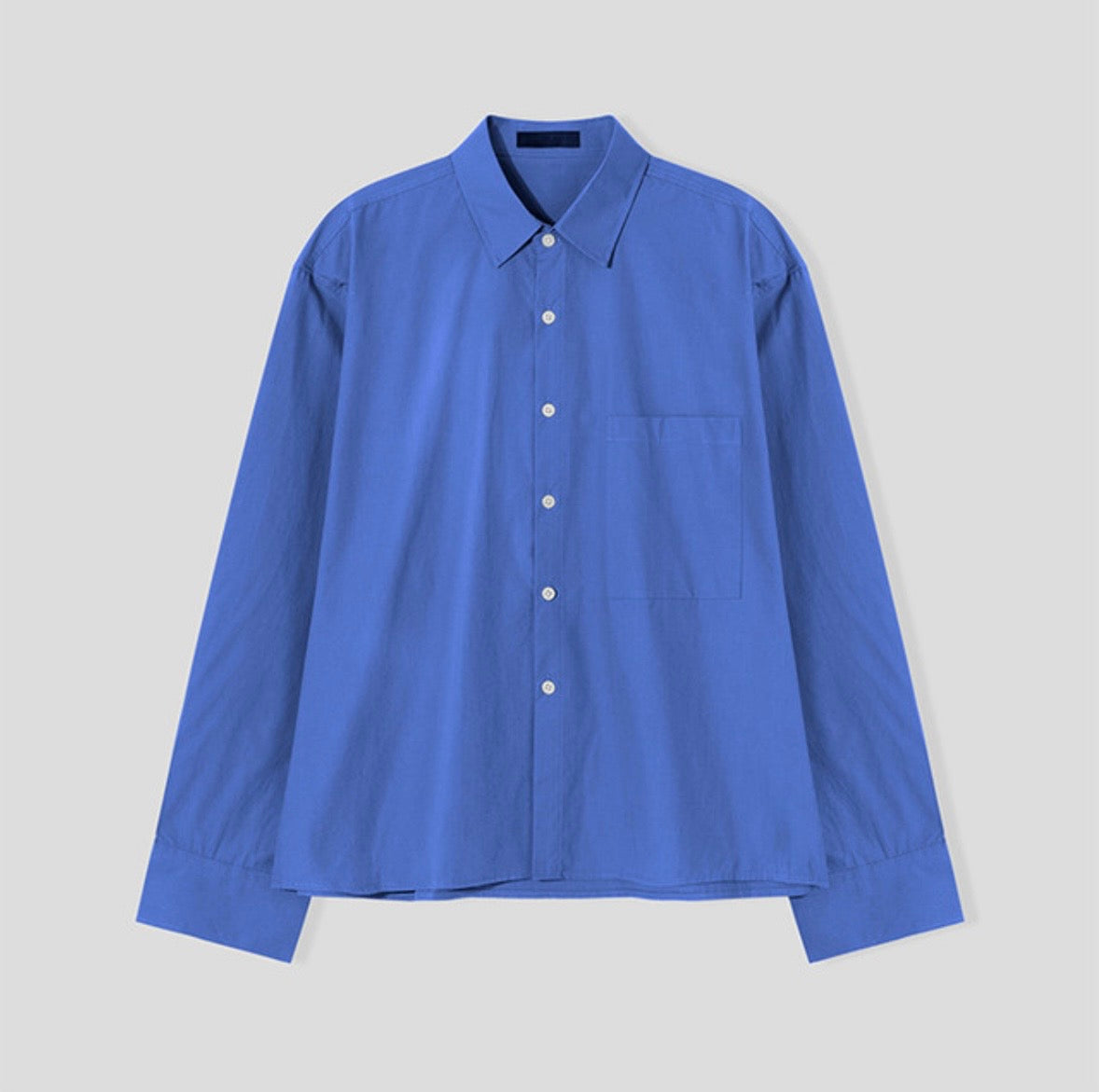 B191 極簡短版襯衫(4色)