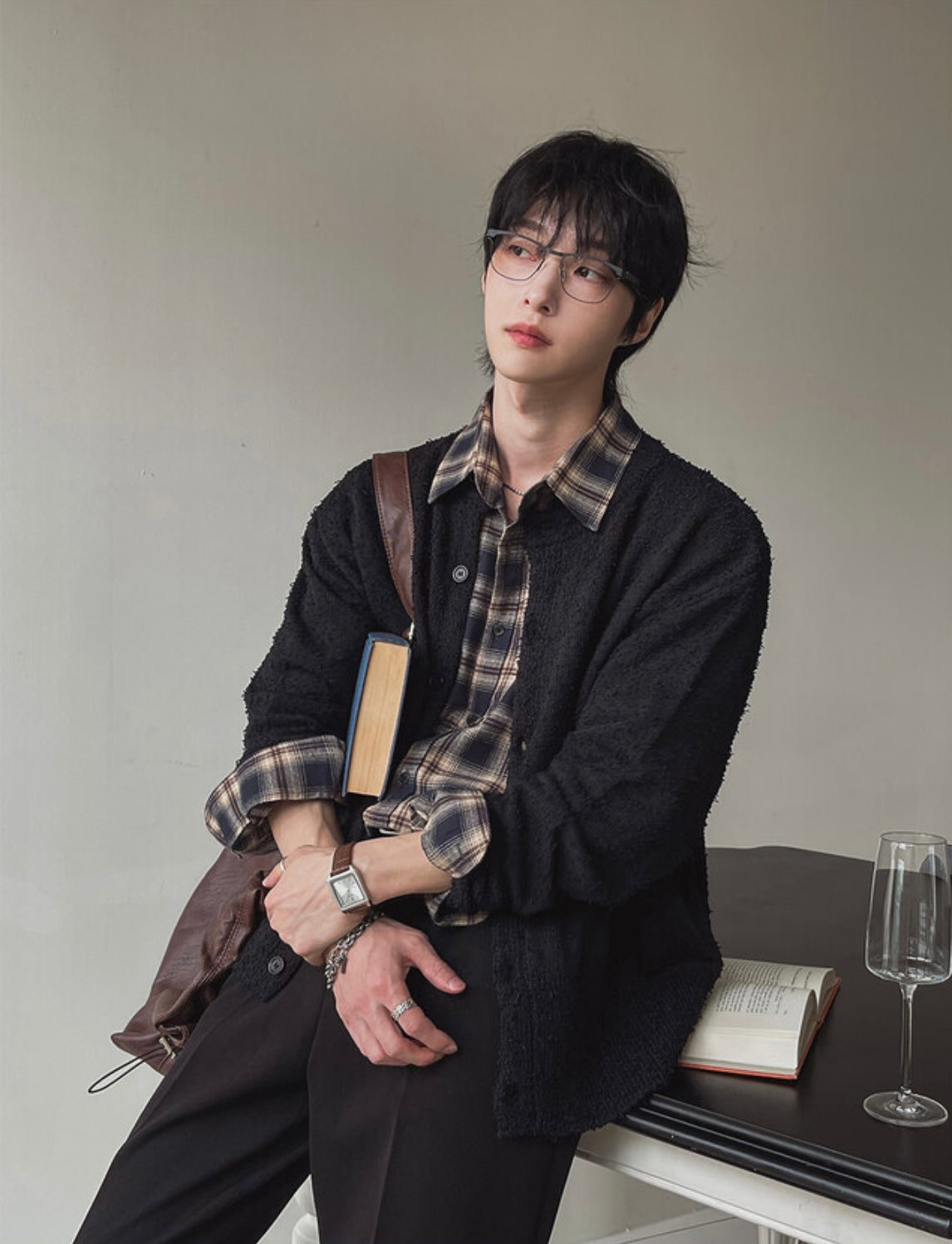 A104 法式慵懶毛圈開衫 (3色)