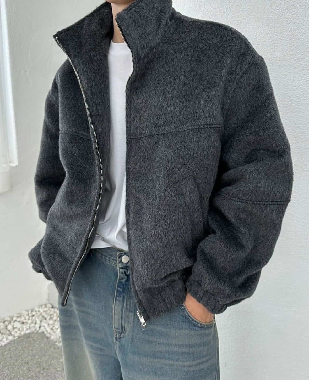 A2 wool flight jacket