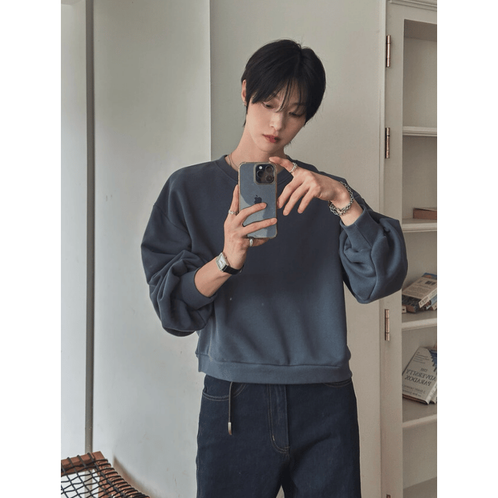 B144 日常短版衛衣 (5色)