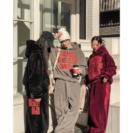 J89 緞面燈芯絨寬版長褲 (3色)