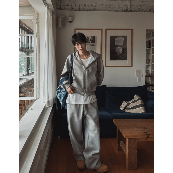 J77 休閒寬鬆棉褲 (3色)