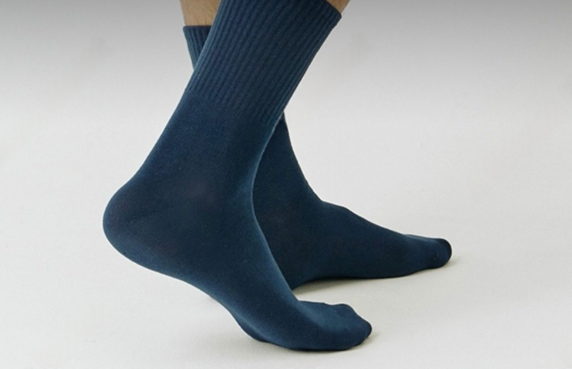 H4 Korean Ribbed Mid-Calf Socks (7 Colors)