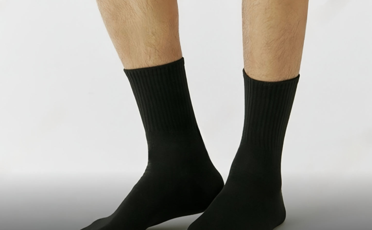 H4 Korean Ribbed Mid-Calf Socks (7 Colors)
