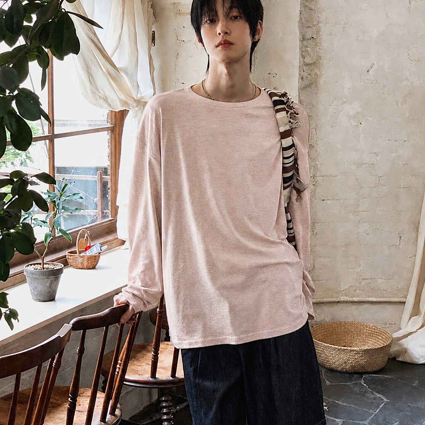 B203 杏色 apricot