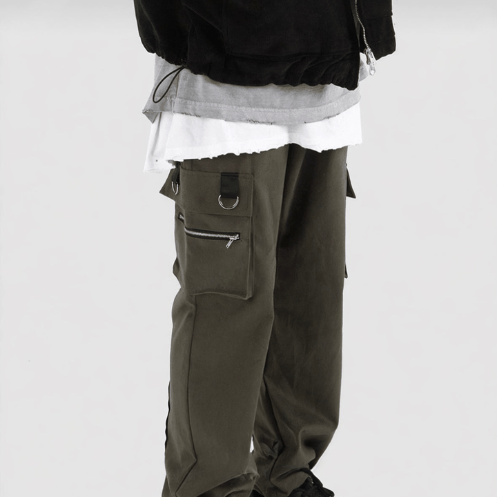 J22 Fashion Overalls (Green and Black)