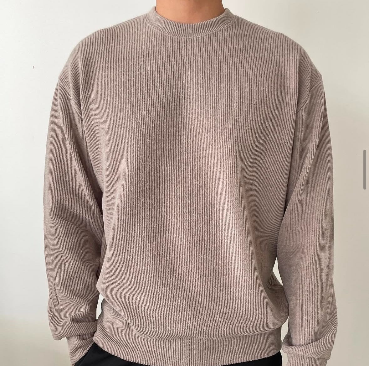 B5 Diallo loose fit knitted sweatshirt