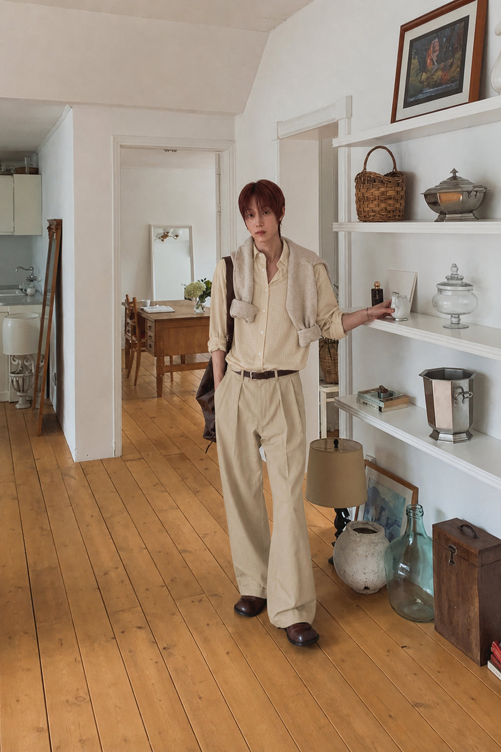 米 beige 模特實穿
