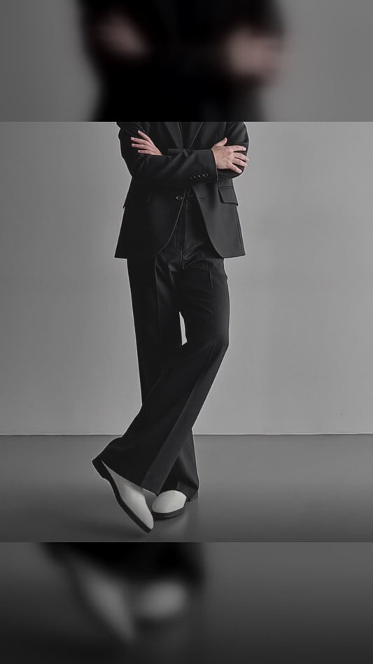 J102 Tailored Slim Fit Pants (Black, Brown)