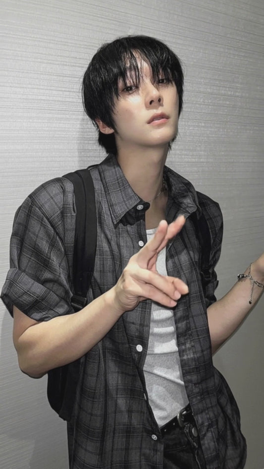 A80 男友經典格紋襯衫 (4色)