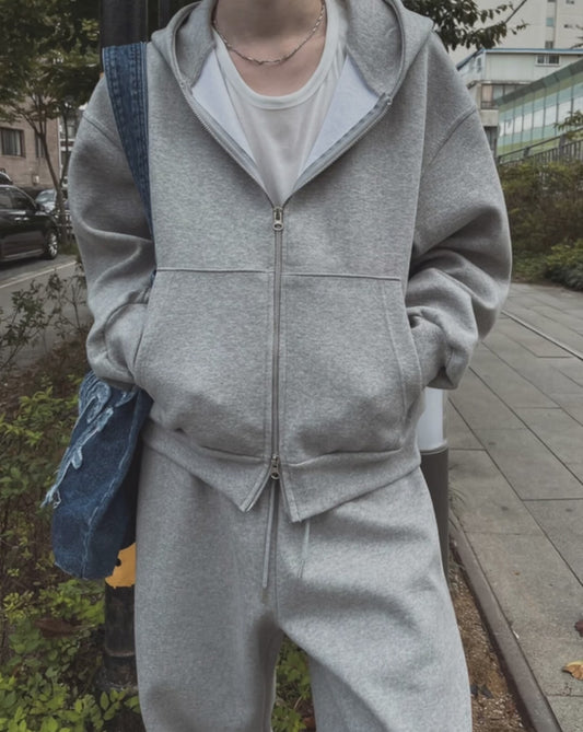 A106 休閒落肩棉質外套 (3色)